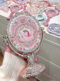 Decorative Desktop Vanity Makeup Mirror