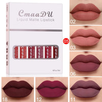 Matte Liquid Lipstick and Lip Gloss Collection Set