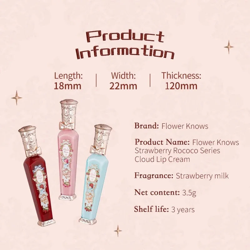 Rococo Style Strawberry Makeup Collection Set - 14