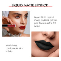 Long-Lasting Velvet Matte Liquid Lipstick