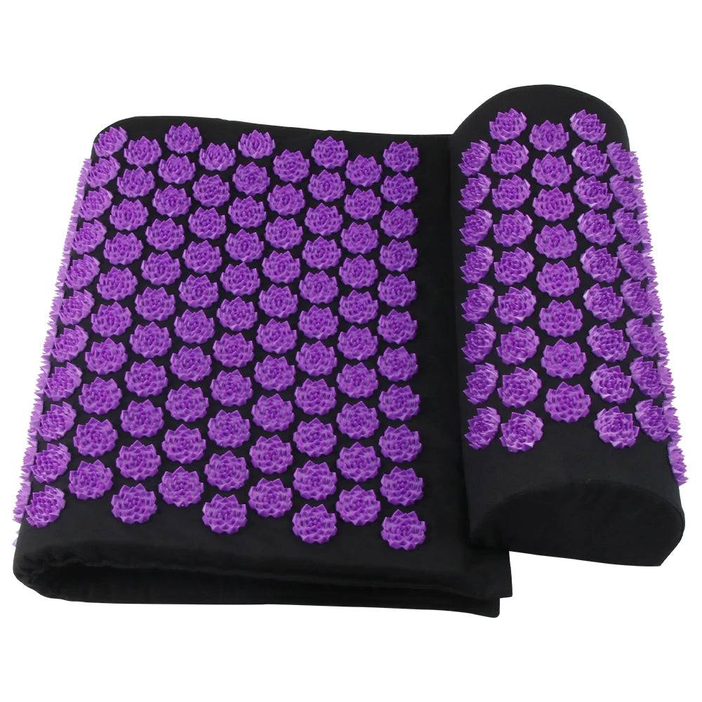 Acupressure Massage Mat and Pillow Set for Pain Relief - 5