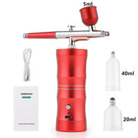 Portable Mini Airbrush Kit for Nail Art and Makeup