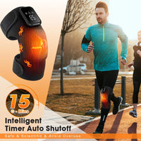 Heated Vibrating Knee Massager for Joint Pain Relief
