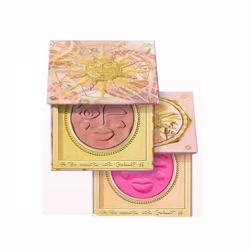 Emotional Shimmer Pressed Powder Blush for Natural Radiant Glow - 5