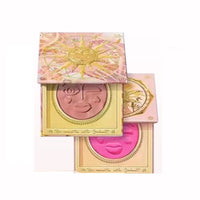 Emotional Shimmer Pressed Powder Blush for Natural Radiant Glow