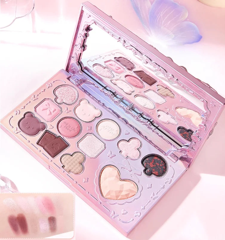 12-Color Neutral Eyeshadow Palette for Everyday Makeup - 20