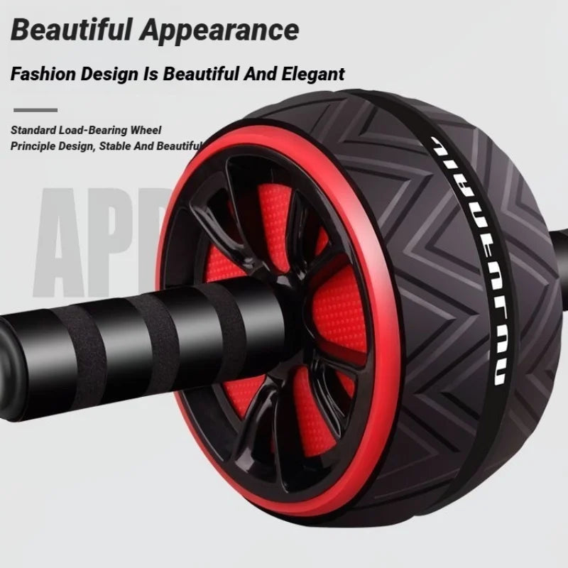 Silent Abdominal Core Workout Roller Wheel - 3