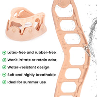 Waterproof Silicone Neck Support Brace for Pain Relief and Posture