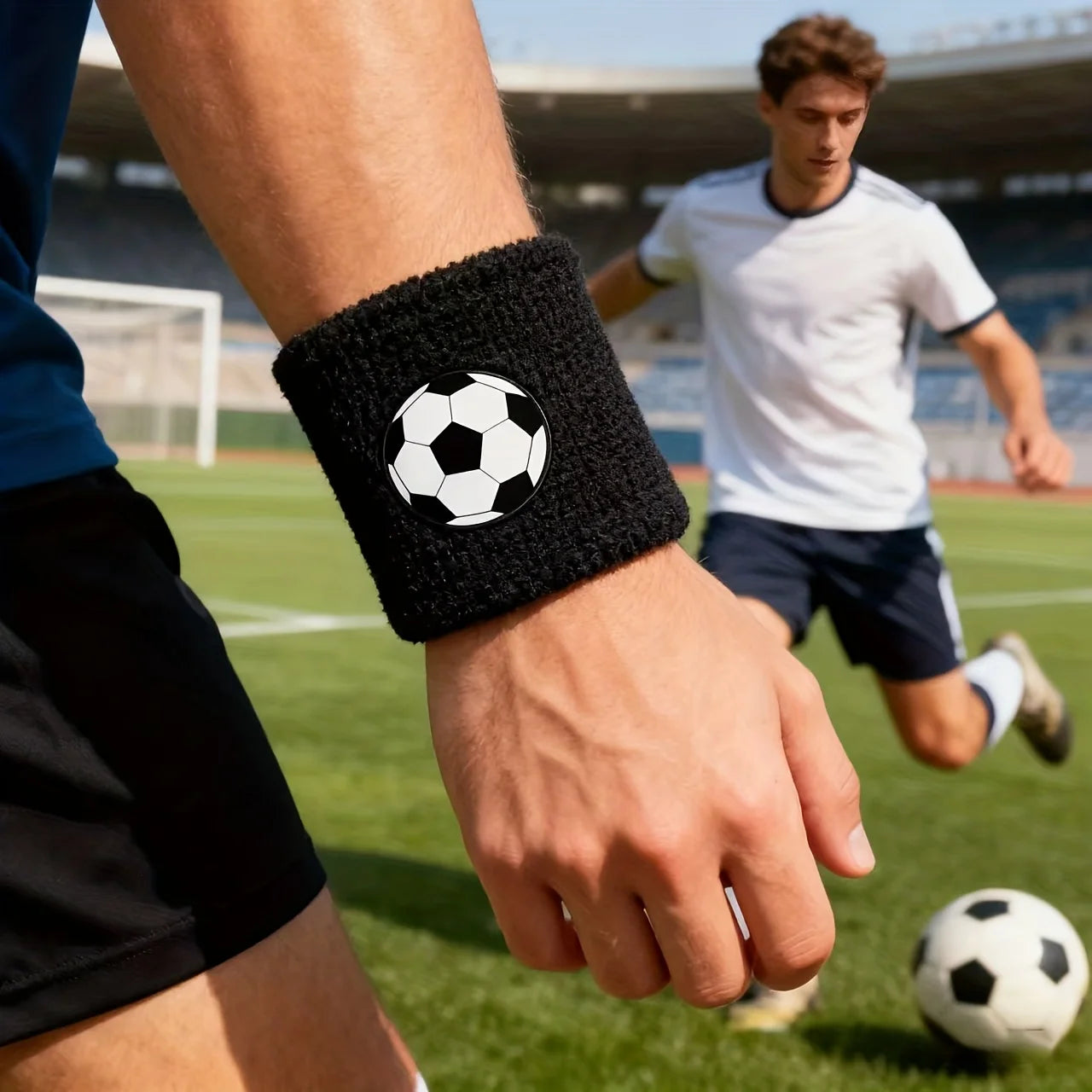 Sports Sweat-Absorbent Wristbands for Basketball and Soccer - 4