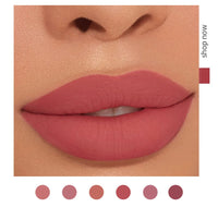 6-Piece Waterproof Matte Liquid Lipstick Set