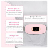 Electric Heating & Massage Belt for Menstrual Cramp Relief