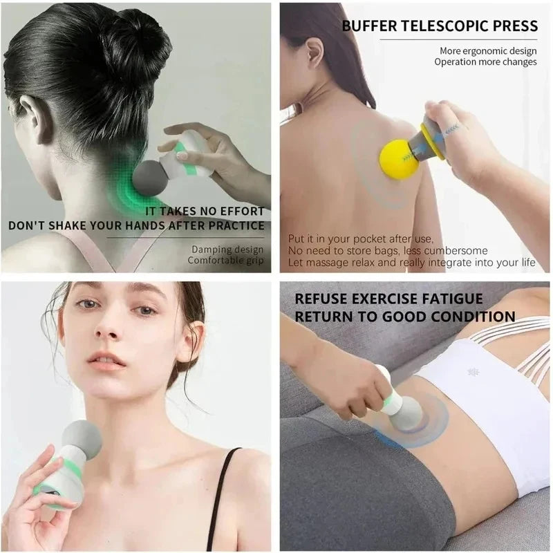 Mini Portable Deep Tissue Massage Gun for Muscle Pain Relief - 6