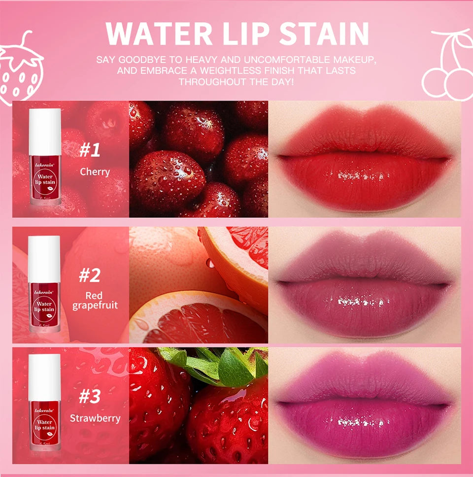 Waterproof Long-Lasting Fruit Lip Tint and Blush - 9