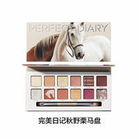 12-Color Waterproof Shimmer and Matte Eyeshadow Palette