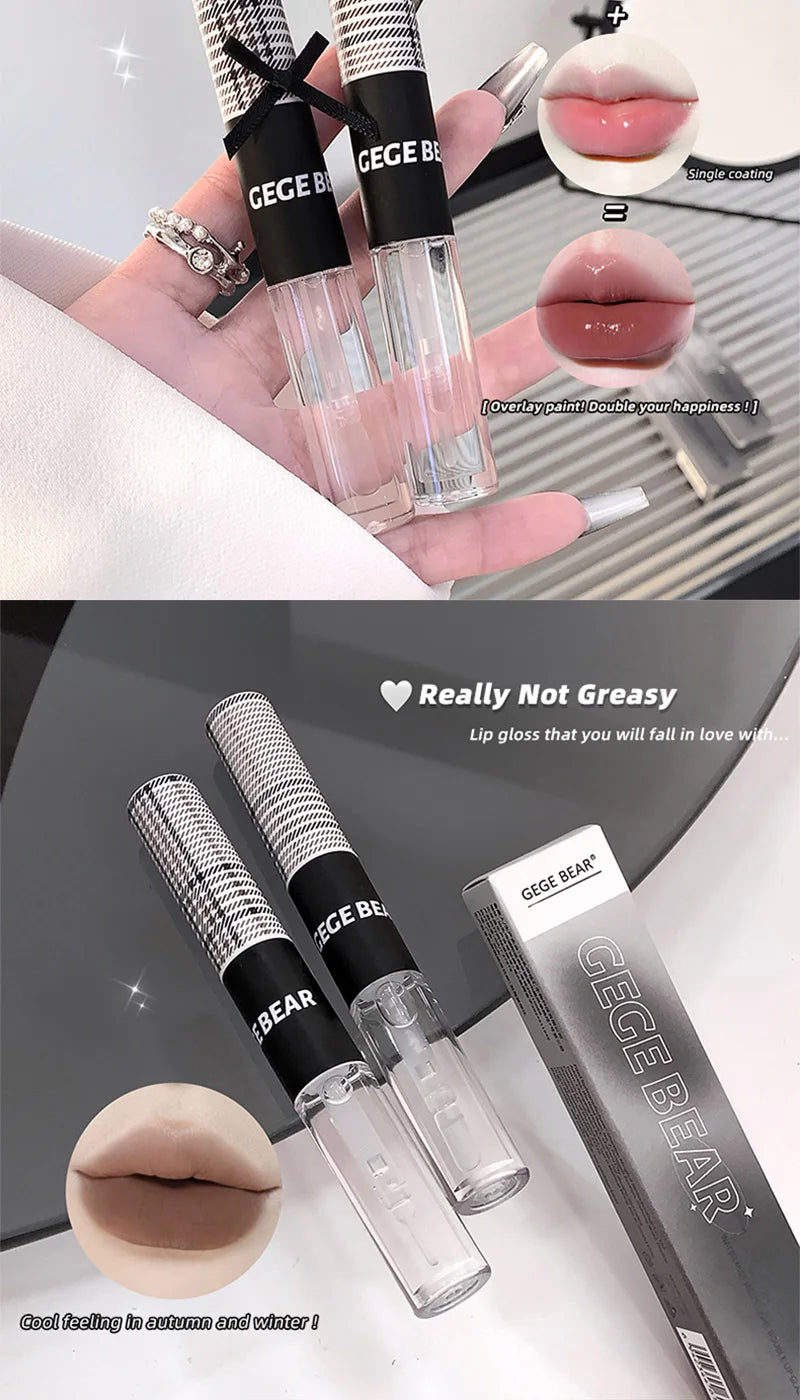 Dual-Ended Water-Matte Lip Tint and Gloss - 10