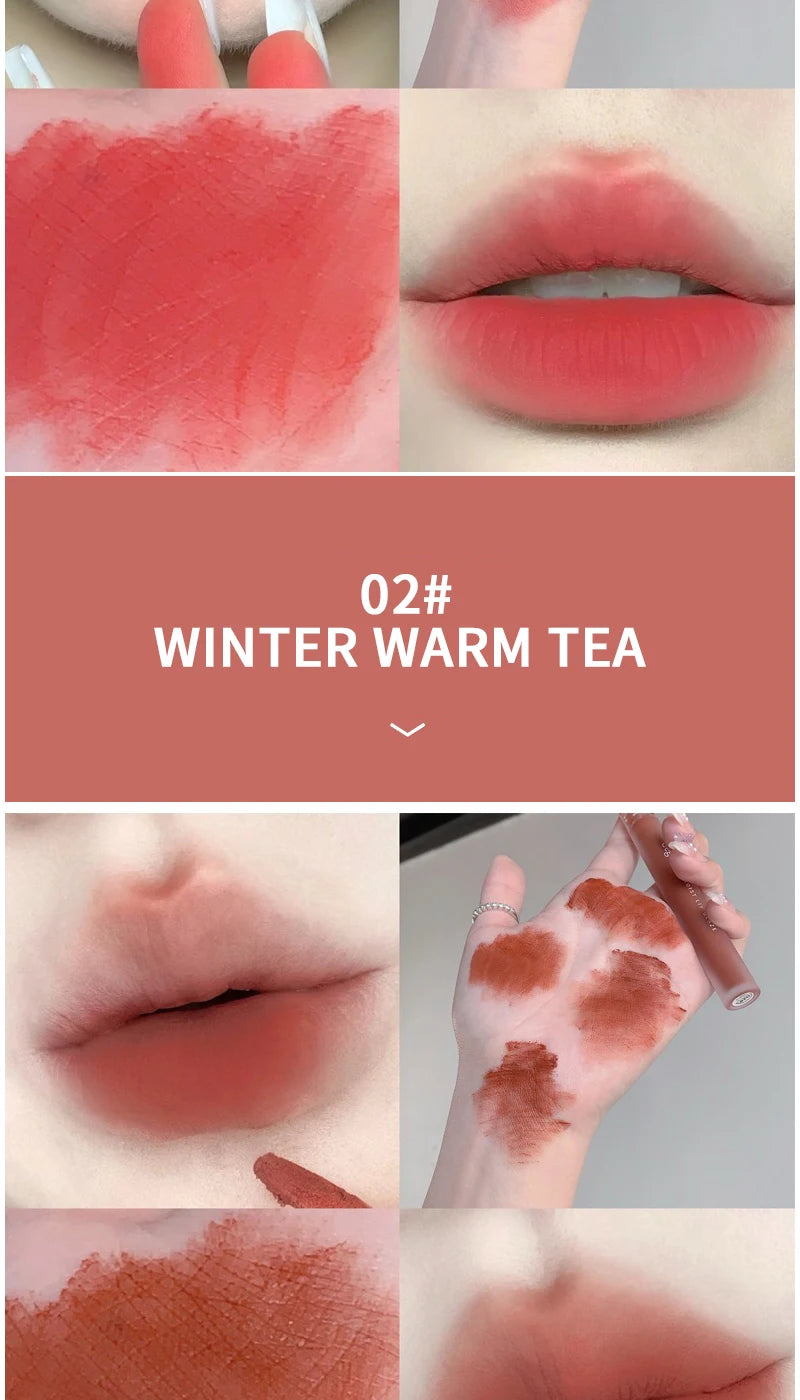 Mist Velvet Matte Lip Glaze for Hydrated Soft Lips - 8