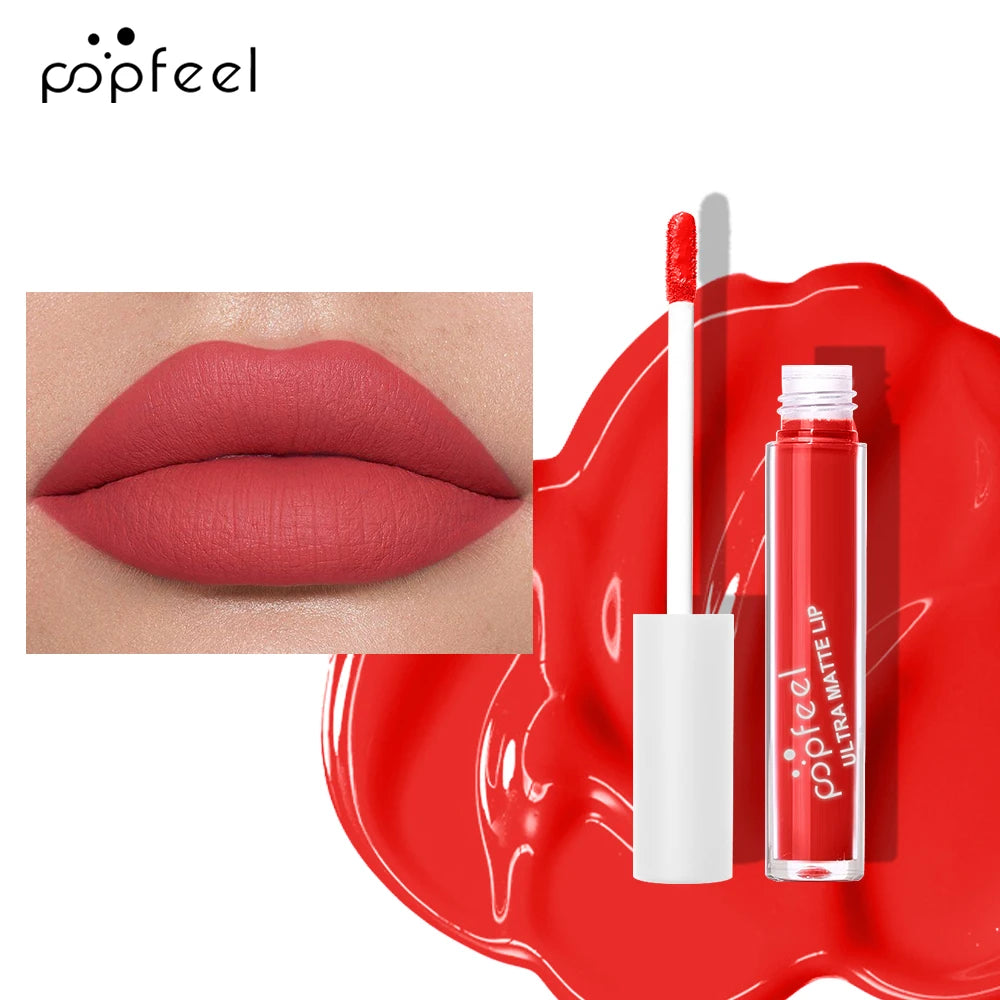 Long-Lasting Black Matte Liquid Lipstick - 14