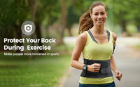 Adjustable Lumbar Support Back Brace for Pain Relief