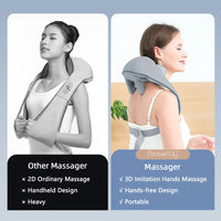 Cordless Deep Tissue Neck and Shoulder Massager