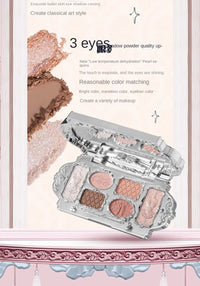 6-Color Swan Ballet Eyeshadow Palette