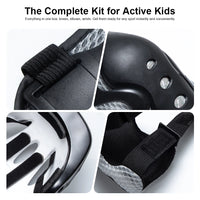 Kids Protective Gear Set with Helmet and Pads