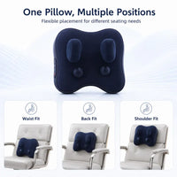 6D Wireless Shiatsu Neck and Shoulder Massage Pillow