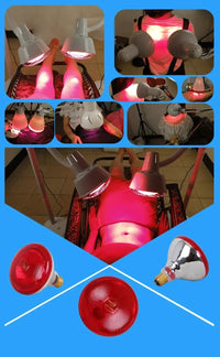 Infrared Red Light Therapy Bulb for Pain Relief & Muscle Recovery