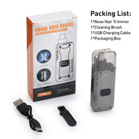 USB Rechargeable Painless Electric Nose Hair Trimmer