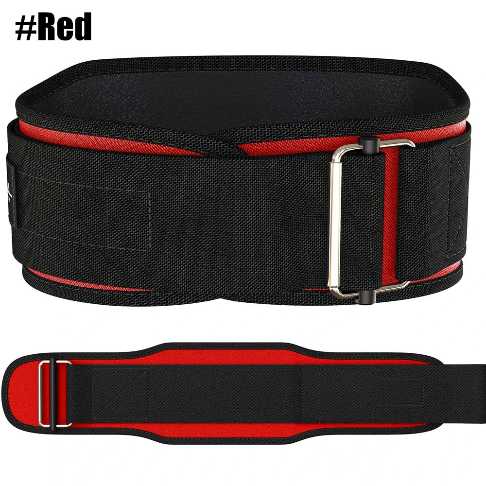 Self-Locking Weight Lifting Belt for Stability and Support - 20