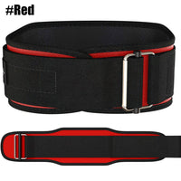 Self-Locking Weight Lifting Belt for Stability and Support