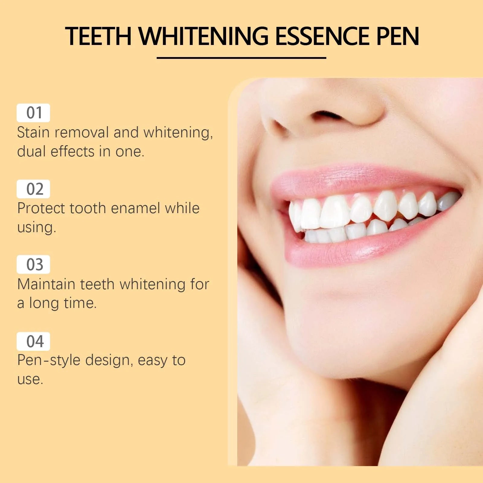 Professional Teeth Whitening Pen for Stain Removal - 12