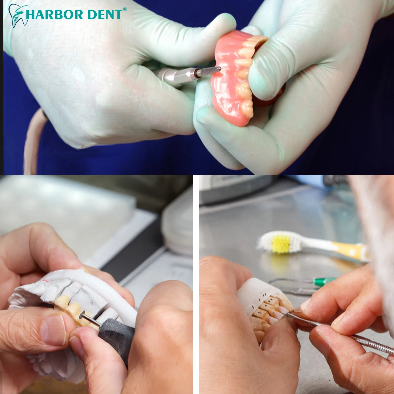 Professional Dental Lab Micromotor Polishing Handpiece System - 5