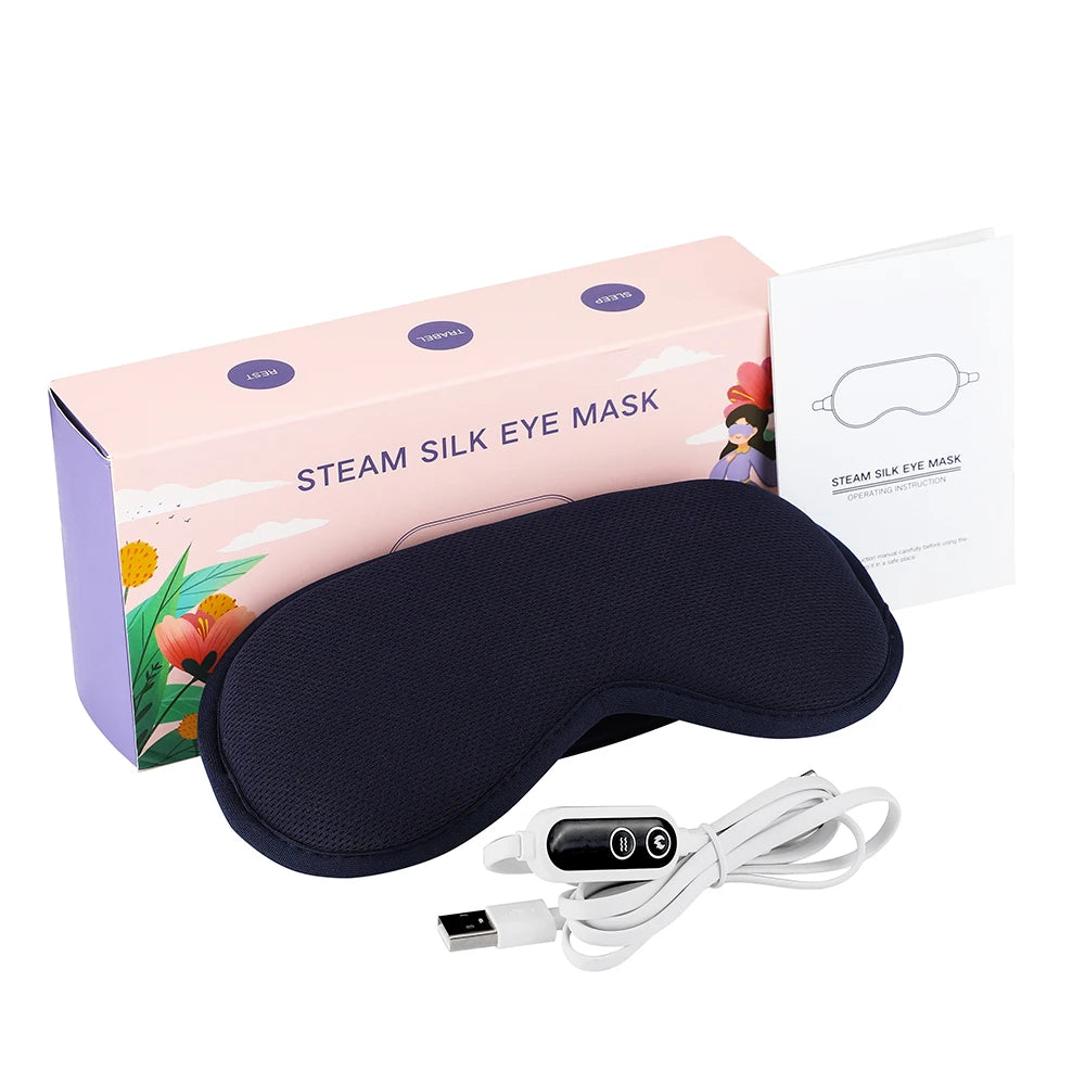 Heated Vibrating Eye Mask for Fatigue and Dry Eyes - 19