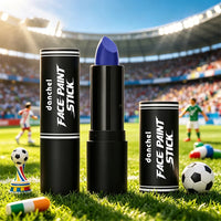 Waterproof Face Paint and Lip Balm Kit for Game Day