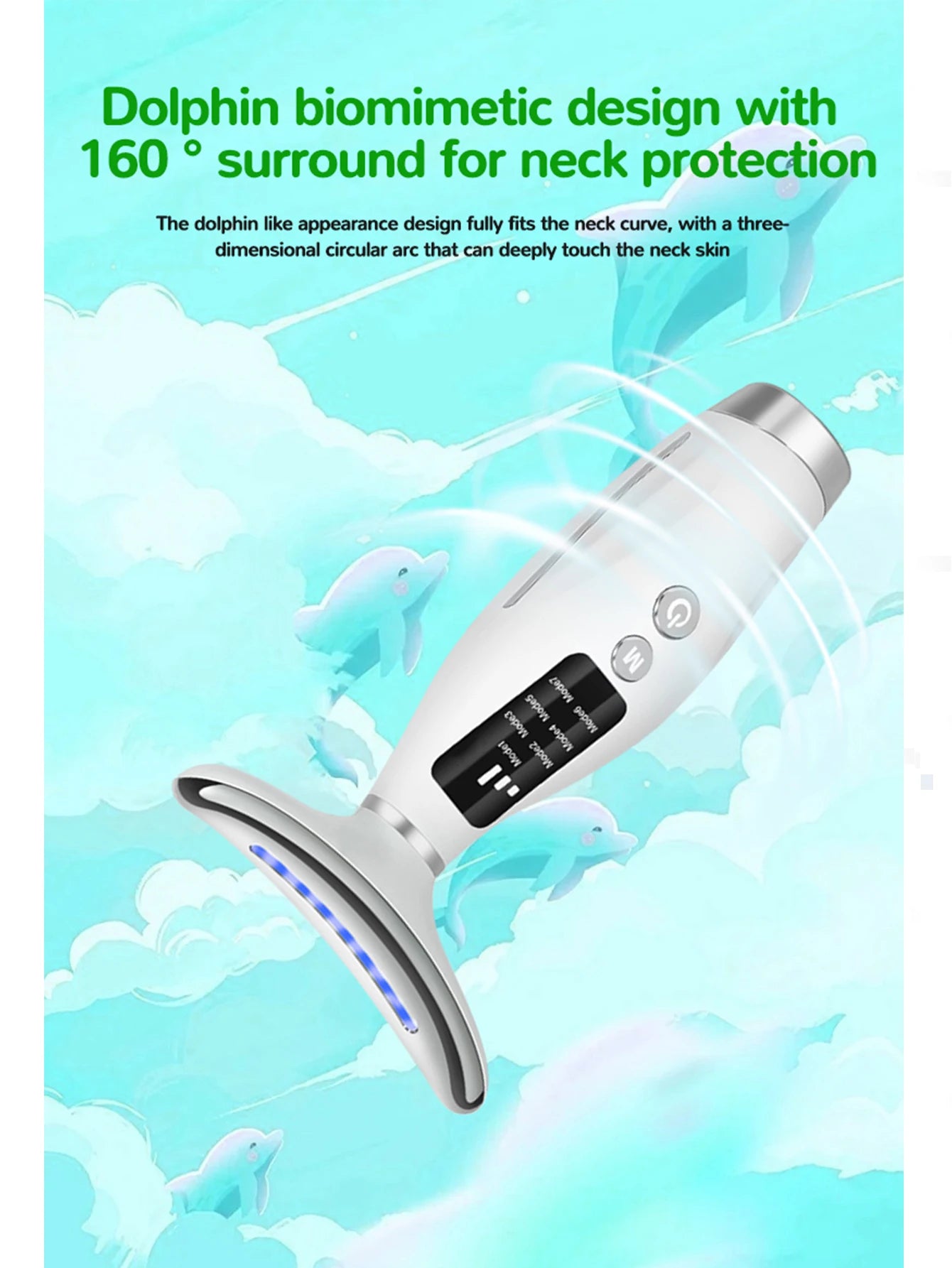 7-Color LED Face and Neck Skin Tightening Device - 3