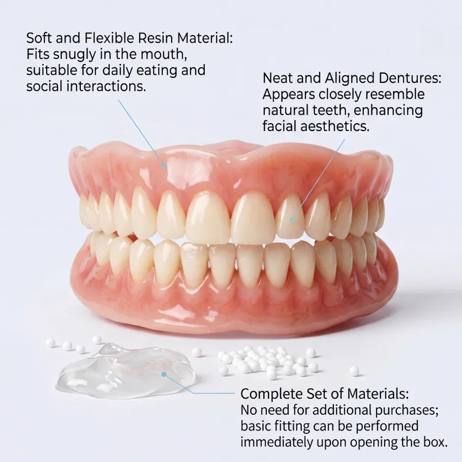 Custom Fit Silicone Dentures for Natural Smile and Comfort - 21