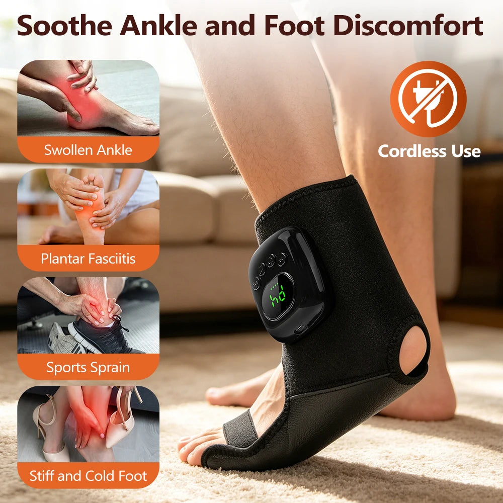 Heated Air Compression Foot and Ankle Massager - 44