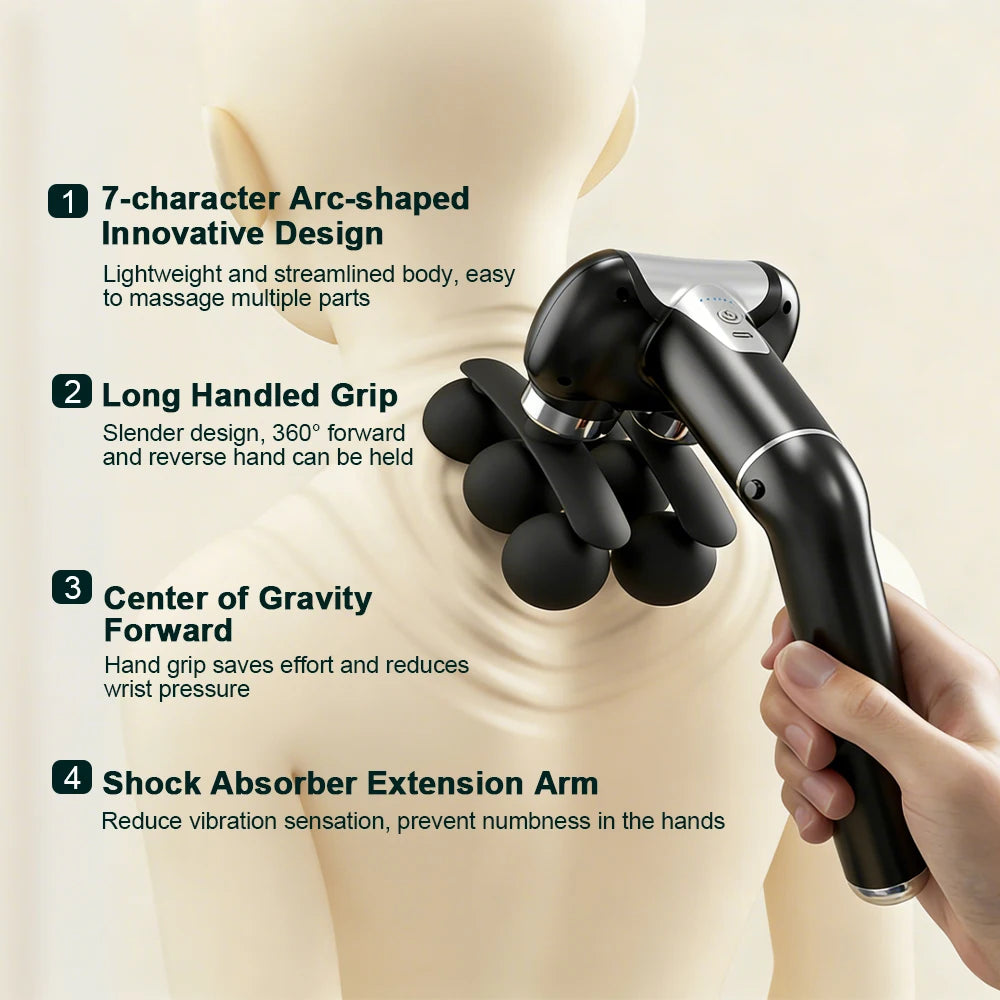 Professional Deep Tissue Percussion Body Massage Gun - 10