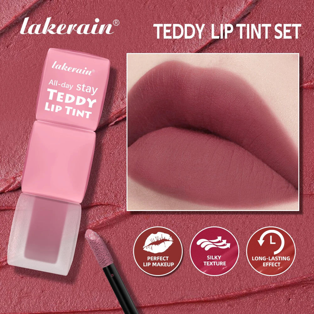 Long-Lasting Waterproof Matte Lip Tint - 4