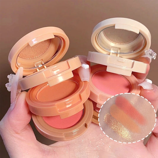 3-in-1 Stackable Blush and Highlighter Palette