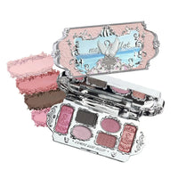 6-Color Shimmer Eyeshadow & Highlighter Makeup Palette
