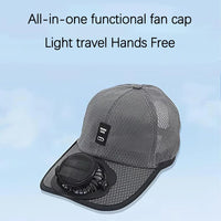 Solar Powered Cooling Baseball Cap
