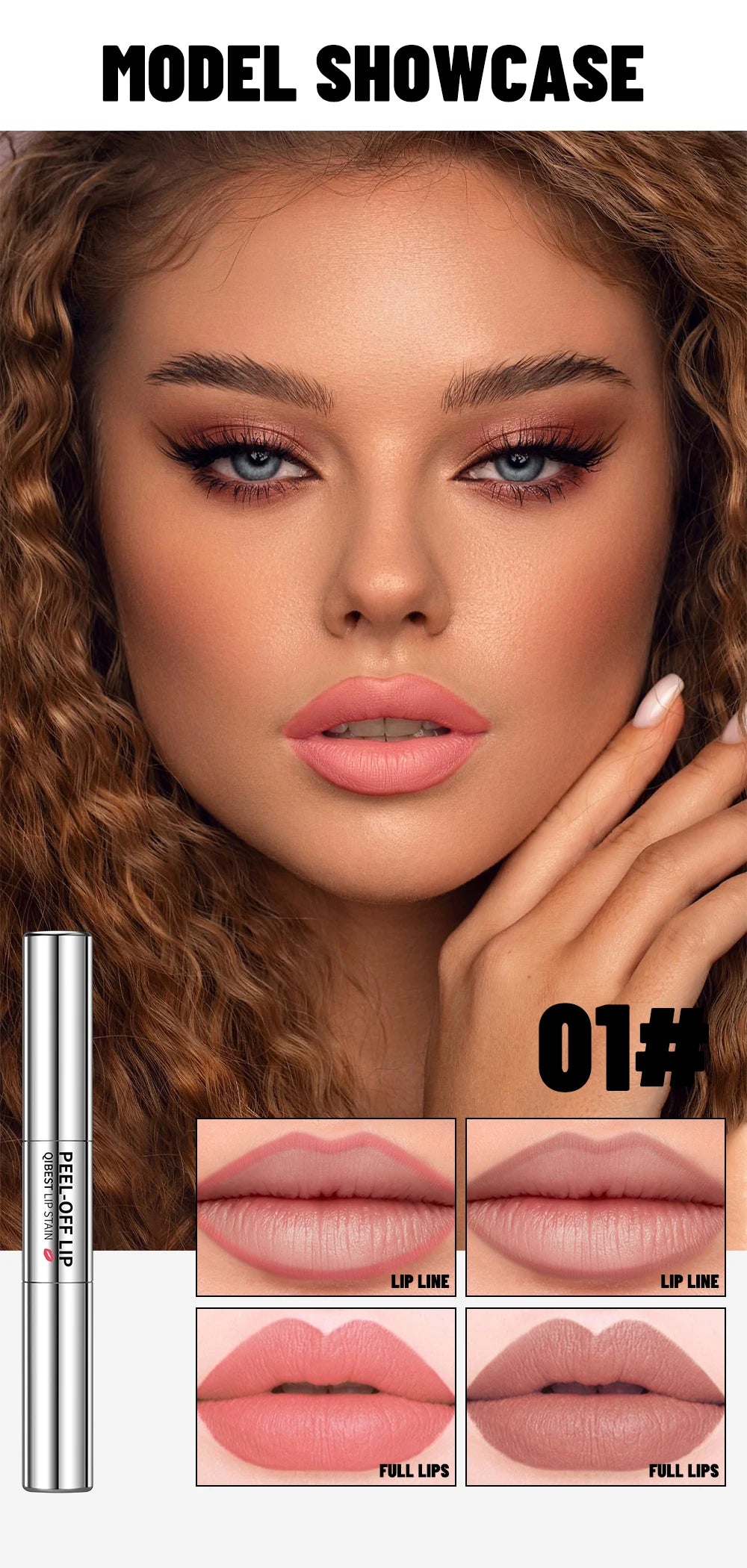 Waterproof Peel-Off Lip Stain Liner - 13