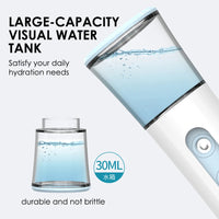 Ultrasonic Skin Scrubber and Nano Mist Facial Hydration Set