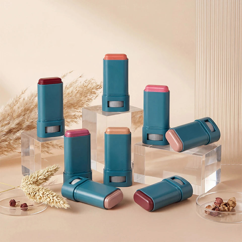 SPF 50 Tinted Sunscreen Blush Stick for Cheeks and Lips - 20