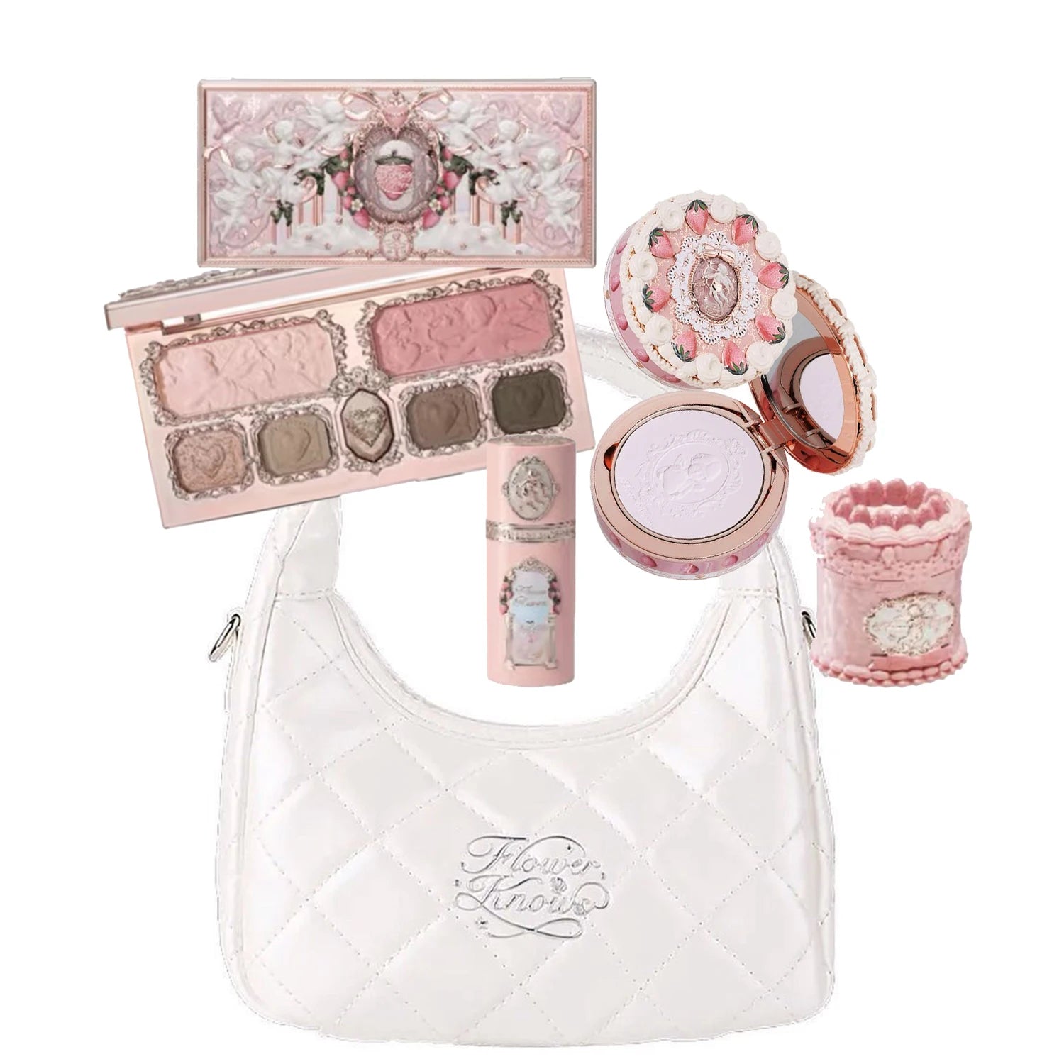 Romantic Strawberry Cupid Makeup Gift Set - 1