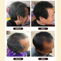 Instant Permanent Hair Color Shampoo for Grey Hair Coverage