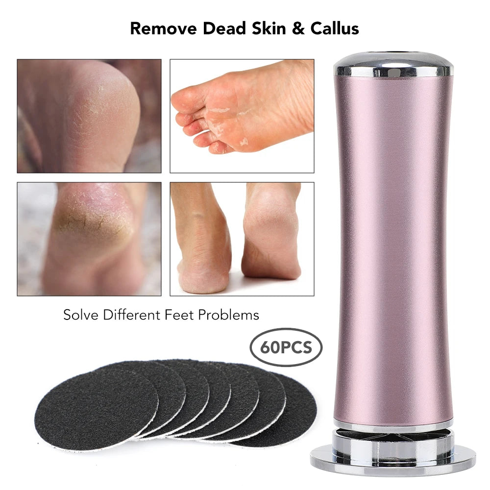 Electric Professional Foot Callus Remover for Smooth Heels - 2