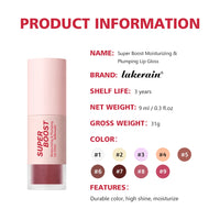 Hydrating Plumping Lip Gloss for Fuller Mirror-Shine Lips
