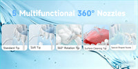 Portable Cordless Water Flosser for Deep Teeth Cleaning